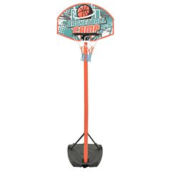 vidaXL Portable Basketball Play Set Adjustable 180-230 cm