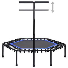 Fitness Trampoline with Handle 122 cm