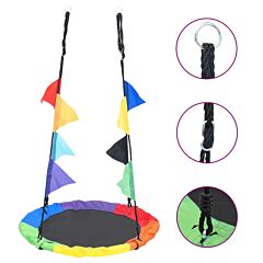 Rainbow Swing with Flags 100 cm