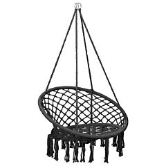 Hammock Swing Chair 80 cm Anthracite