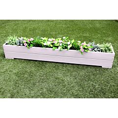 Muted Clay Planter 150x22x23 (cm) Smooth