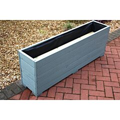 BR Garden Wild Thyme 6ft Wooden Planter - 180x32x53 (cm) great for Bamboo Screening + Free Gift