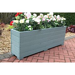 BR Garden Wild Thyme 5ft Wooden Planter Box - 140x32x53 (cm) great for Bamboo Screening + Free Gift