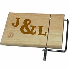 Your Name personalised wooden cheese board 