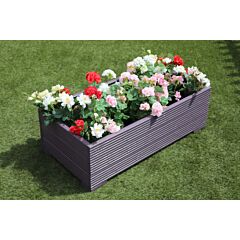 120x56x33 - Purple Wooden Garden Planter