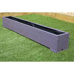 180x22x23 - Purple Wooden Garden Planter
