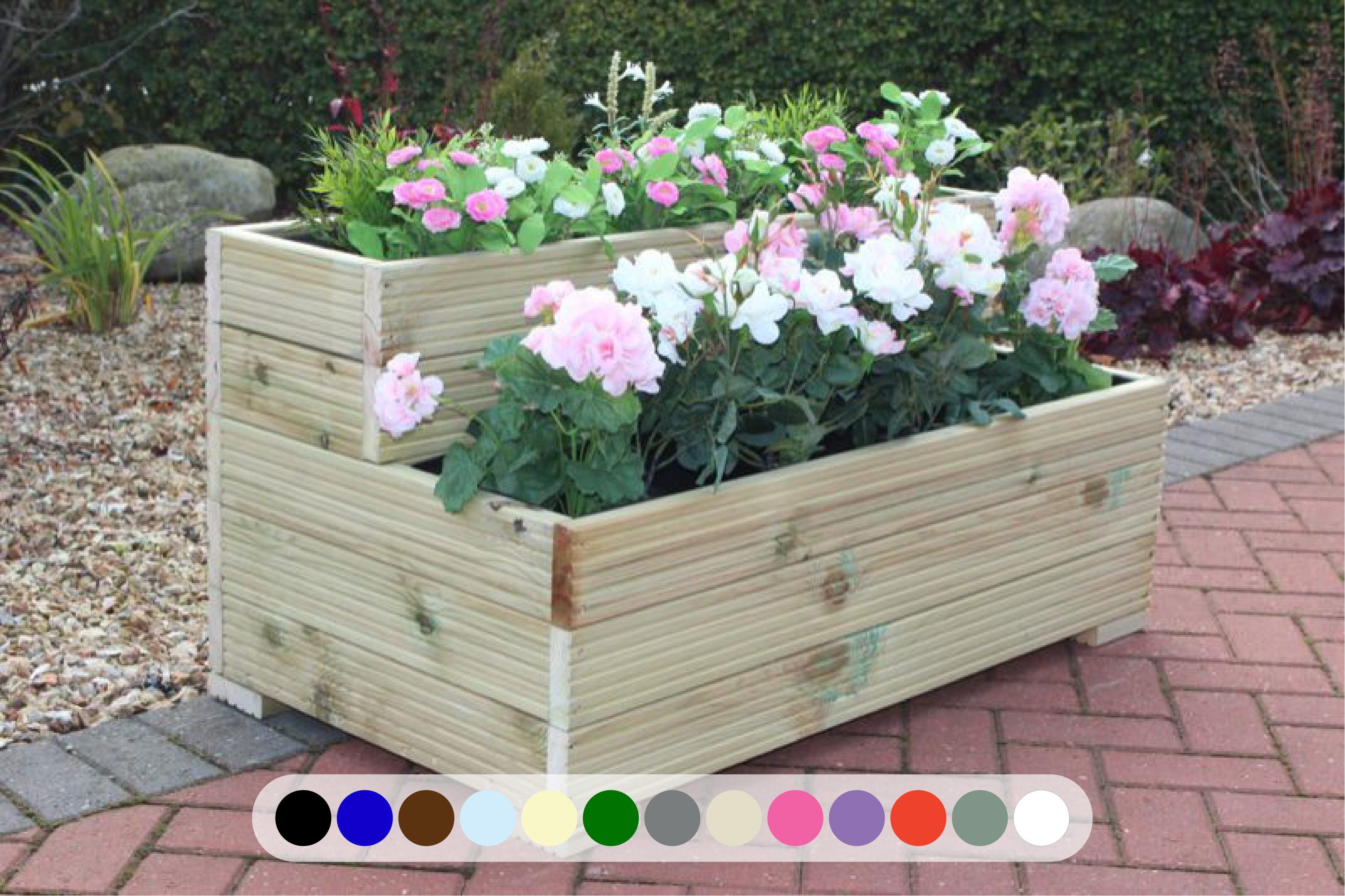 Tiered planters