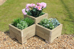 Corner planters from £47.99